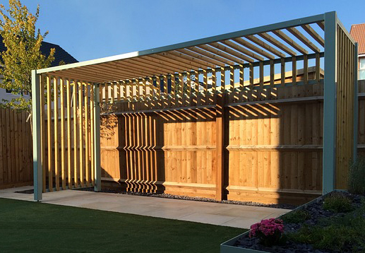 pergola en bois