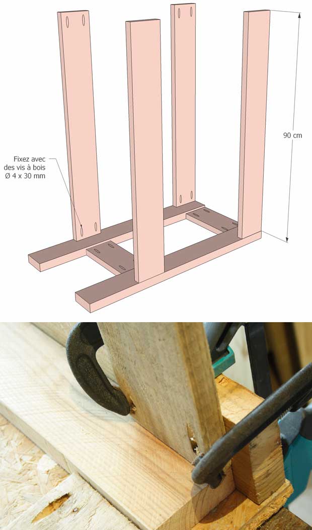 Comment fabriquer un meuble lavabo en bois? - BricoBistro  Comment  fabriquer des meubles, Meuble lavabo, Meuble-lavabo en bois