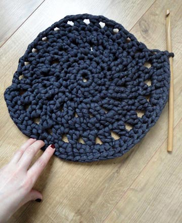 crochet gros fil